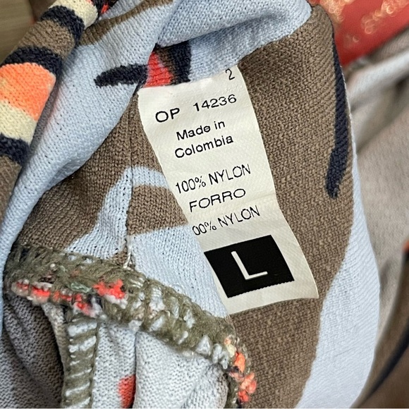 Maaji Spontaneity Blue Frond & Leaf Printed Cover-Up Maxi Dress - Picture 7 of 10